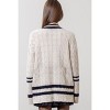 Women's Vicki V-neck Tennis Sweater - MOON RIVER - 2 of 2