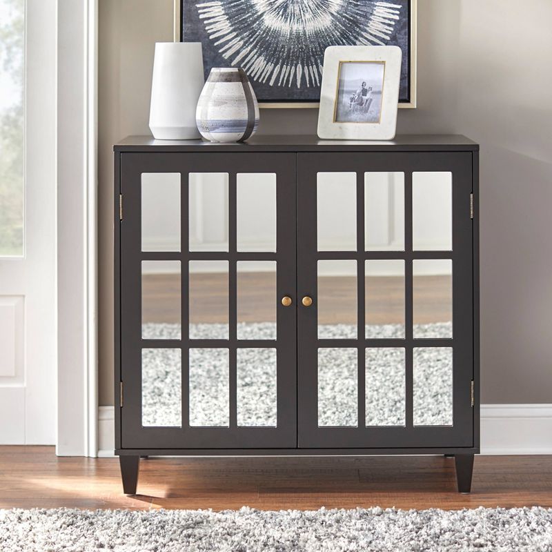 Alonzo Mirrored Door Buffet Cabinet - Buylateral, 3 of 7