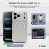 iHome Magsafe Velo Case for iPhone 17 Pro, Shockproof, MagSafe Compatible, Camera Guard, Clear - 2 of 4