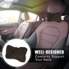 Unique Bargains Furry Car Seat Neck Pillows 1 Pc - 3 of 4