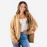 Women's Open-Front Chunky Knit Cardigan - Cupshe