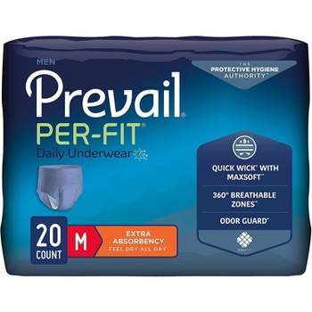 Prevail Daily Unisex Underwear, Pull On With Tear Away Seams, Youth/small  (20-34), 22ct Bag : Target
