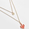 SOHI Women's Gold Everyday Multi-Layer Necklace - 4 of 4
