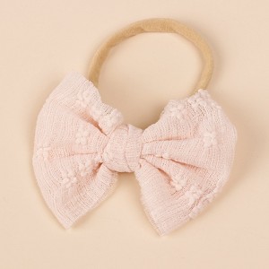 MyKids-USA Baby Simple Style Bow Tie Hair Tape For Children - 1 of 3