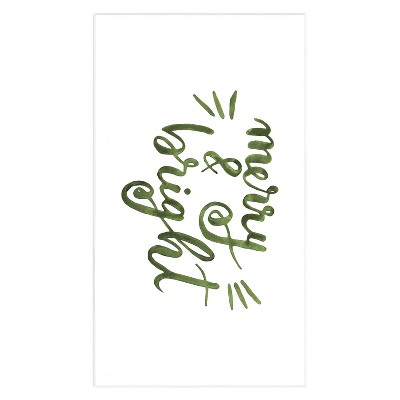 Angela Minca Merry and bright green Tablecloth -Deny Designs