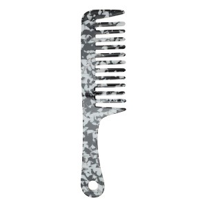 Unique Bargains Marble Handle Hair Comb 1 Pc - 1 of 4