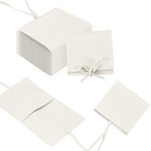 Unique Bargains Microfiber Jewelry Pouch Bag Gift Necklace Earrings Organizer with Tie - 1 of 4