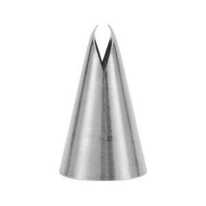 Unique Bargains Piping Tip 304 Stainless Steel Silver Tone 0.51"x0.98"x1.46" 1 Pcs - 1 of 3