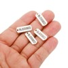 Unique Bargains Metal Bulk Elegant DIY Crafts Jewelry Making Word Pendant 30 Pcs - 4 of 4