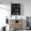 Lirago Bathroom Vanities Medicine Cabinet Mirror 24*16 Black - 3 of 4