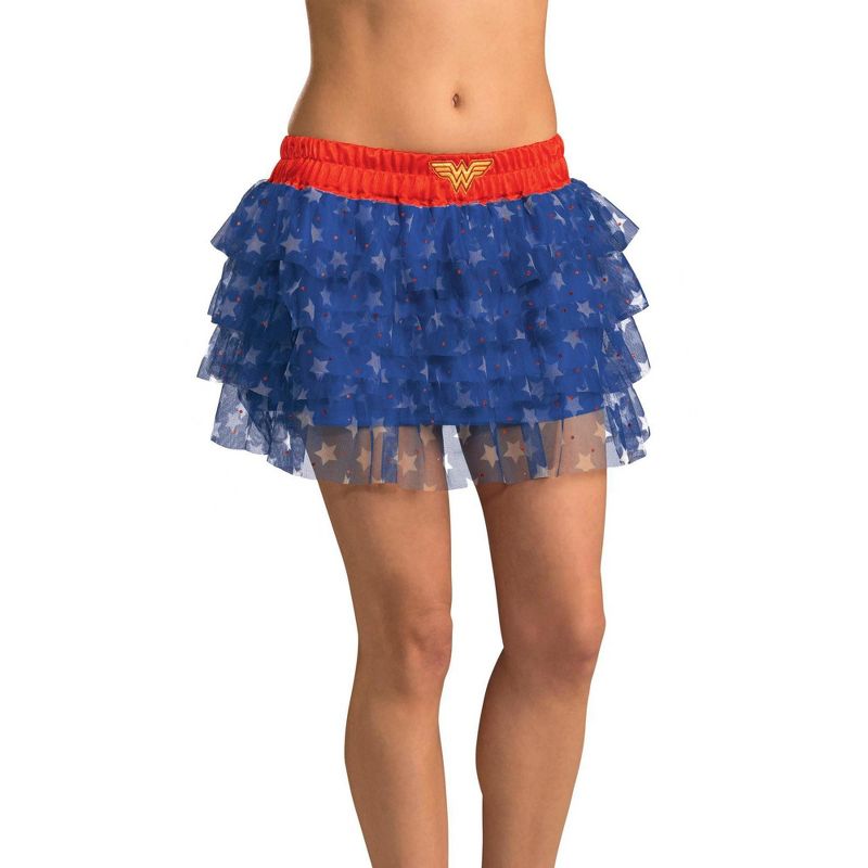 Rubies Adult Wonder Woman Tutu Skirt, 1 of 2