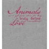 "Animals Are A Gift From Above" Women's Crew Neck Short Sleeve Night Shirt - image 2 of 2