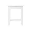 AFI Furnishings Mission End Table Set of 2 with Charger WH - 4 of 4