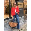 Coolmee Women's Cardigan Sweater Button Down Long Sleeve Chunky Soft Knit Sweater Fall Open Front Loose Casual Cardigan Coat - 4 of 4