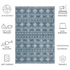 Courtyard CY8529 UV & Stain Resistant Non-Shedding Power Loomed Indoor/Outdoor Rugs - Safavieh - 3 of 4