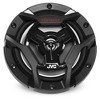 JVC 2 Pairs CS-DR6200M Marine Speaker 6.5" 2-Way Black - 4 of 4