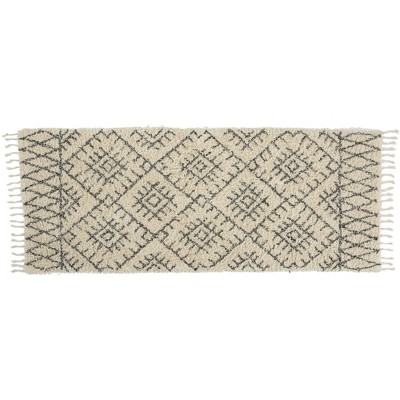 Nourison Mid Century Native Art Kitchen, Bedroom Rug- Mat