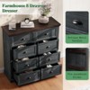 AMERLIFE Farmhouse Drawer Dresser with Storage Drawers - 4 of 4