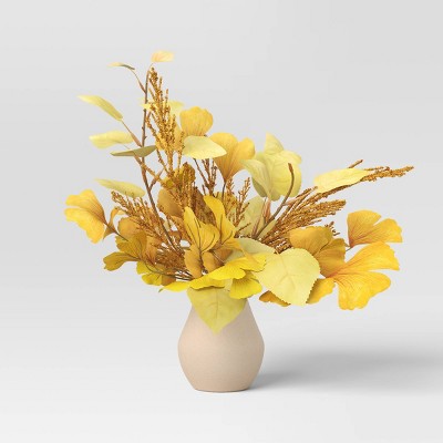 Small Goldenrod Artificial Plants Fall Arrangement - Threshold™