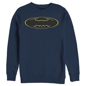 Men's Batman Logo Modern Wing Sweatshirt - 1 of 3