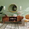 Itopfox Mid Century Modern TV Stand for 55-60 Inch TVs, Entertainment Center with Storage, Adjustable Shelves, Cable Management, Soft Close Hinges - 4 of 4