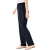Woman Within Women's Plus Size Hassle Free Woven Pant - 4 of 4