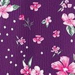 plum purple patch floral