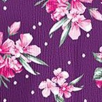plum purple patch floral