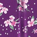 plum purple patch floral