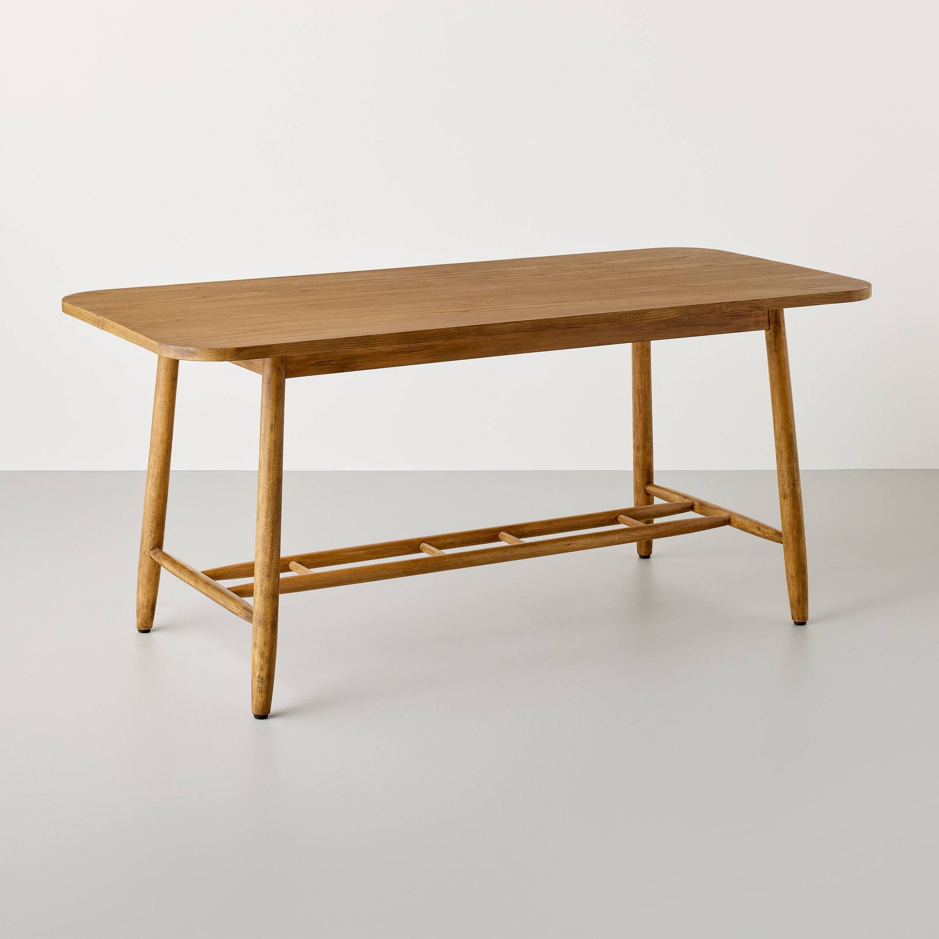 Adult Assembly Required 68" Shaker Dining Table Aged Oak (KD) - Hearth & Hand™ with Magnolia