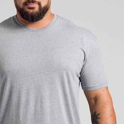 Мужские футболки True Classic Men's Contemporary Fit Short Sleeve T-Shirt - Heathered Gray S — фото 3