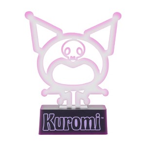 Silver Buffalo Sanrio Kuromi Silhouette 7-Inch LED Neon Mood Light - 1 of 4