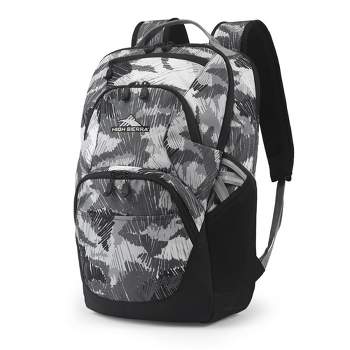 High Sierra Swoop SG School Backpack Book Bag Travel Laptop Bag with Drop Protection Pocket, Tablet Sleeve, and 360 Reflectivity