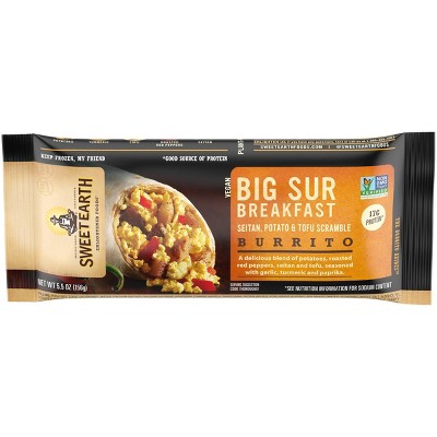 Sweet Earth Big Sur Frozen Breakfast Burrito - 5.5oz