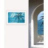 Take Me There (Beach) by Artisan Cindy Jacobs, Ready to Hang Framed Print, White Frame - 2 of 3