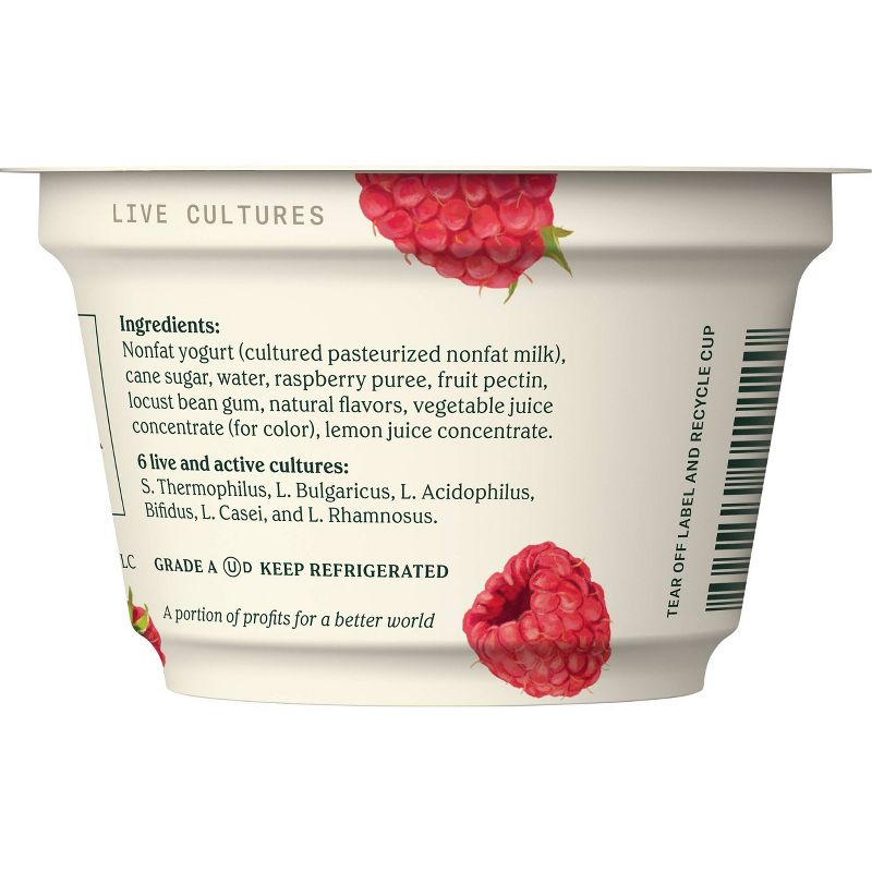 Chobani Raspberry on the Bottom Nonfat Greek Yogurt - 5.3oz, 6 of 9