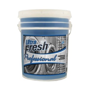 Ultra Fresh® Professional™ Commercial Laundry Detergent, 5 Gallons – Liquid with Easy Dispensing Pump for All Machine Types, up to 640 Loads - 1 of 4