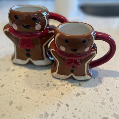 Target Threshold Gingerbread Man Mug - Christmas stoneware ginger bread boy  cup