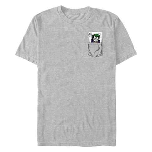 Men's Batman Joker Card Pocket T-Shirt - image 1 of 4