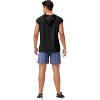 Anna-Kaci Active Men's Sleeveless Workout Hoodie with Lightweight Athletic Fit and Crossover Hood Detail - 4 of 4