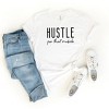 Simply Sage Market Women's Hustle For That Muscle Short Sleeve Graphic Tee - 3 of 3