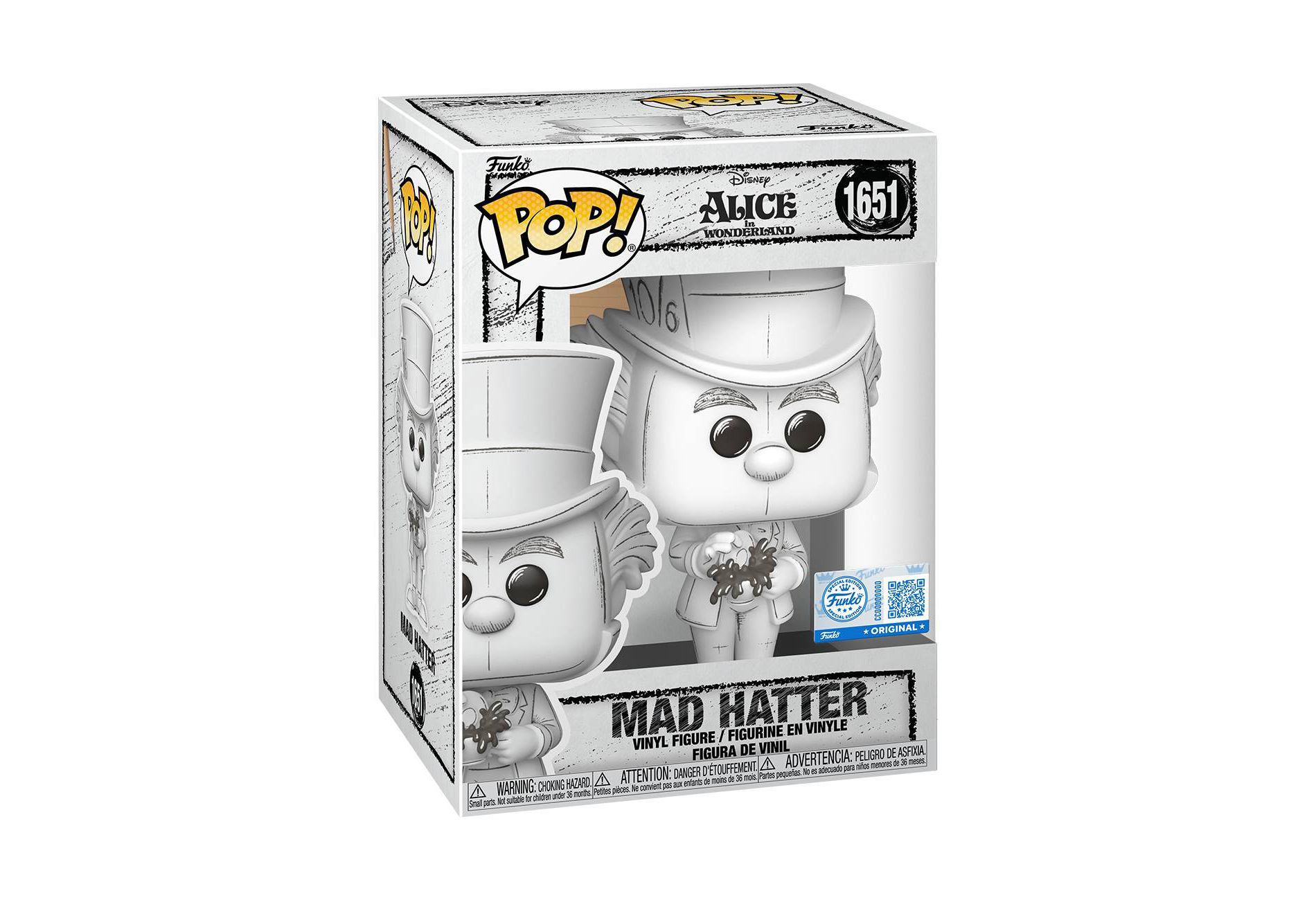 Funko POP! Disney: Sketched - Mad Hatter
