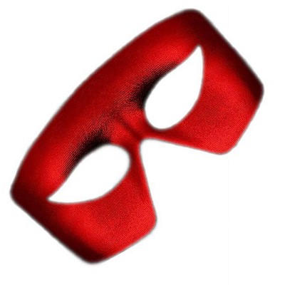 Magic Matt’s Brilliant Blinkys Mardi Gras Masquerade Purple Unlit Metallic Mask for Men and Women