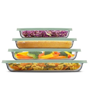 4 Glass Bakeware Containers Parent - 1 of 4