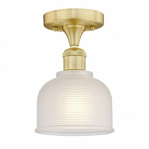 Dayton - 1 Light Semi-Flush Mount In Industrial Style-9.25 Inches Tall and 5.5 Inches Wide - 1 of 1