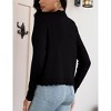Coolmee Women's Cardigan Sweaters Open Front Long Sleeve Cropped Bolero Shrugs for Dresses - 3 of 4