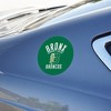 Bronx Community College Broncos Logo Automotive Car Refrigerator Locker Vinyl Circle Magnet - 3 of 4