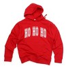 Simply Sage Market Ho Ho Ho Varsity Thick Outline Hoodie - 2 of 4