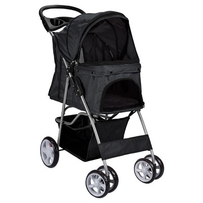 oxgord double pet stroller