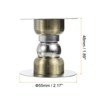 Unique Bargains Stainless Steel Magnetic Door Stops with Self Adhesive and Screw Mount - 2 of 4